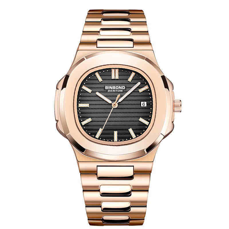 Men's Business Fashion Waterproof Square Watch