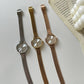 Elegant Steel Watch Women's Light Luxury High-end Sense